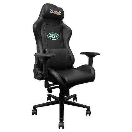 Dreamseat Xpression Pro Gaming Chair with New York Jets Primary Logo XZXPPRO032-PSNFL21015A